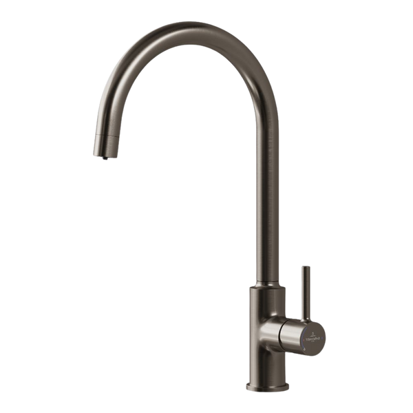 Villeroy & Boch Vita Pure Filtered Water Kitchen Mixer Gunmetal