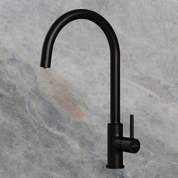 Villeroy & Boch Vita Pure Filtered Water Kitchen Mixer Matte Black