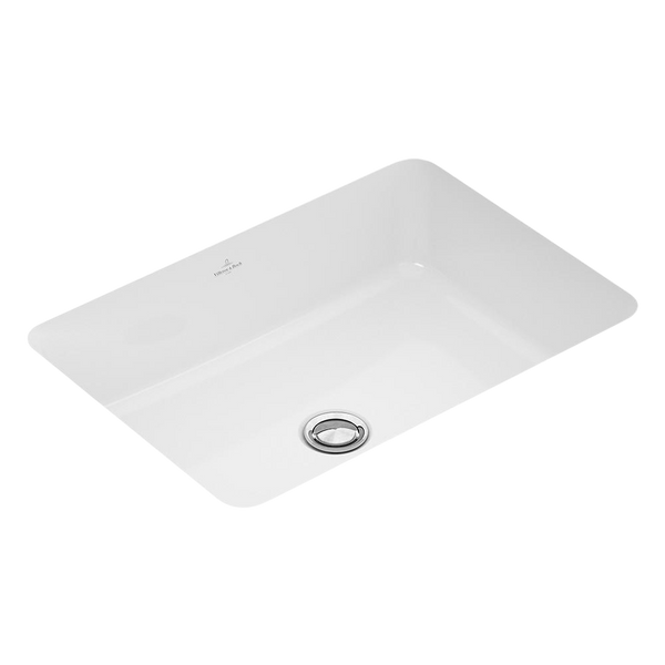 Villeroy & Boch Architectura 500mm Rectangular Under Counter Basin with Overflow Alpine White