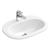 Villeroy & Boch O.Novo 560mm Oval Drop In Basin with Overflow 3 Tap Holes Alpine White