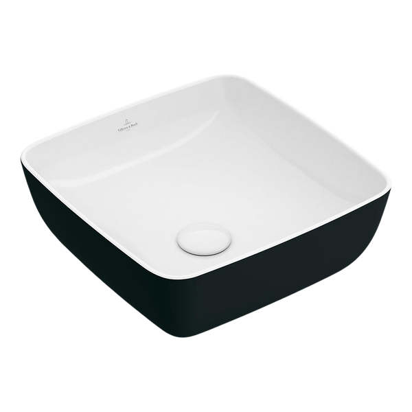 Villeroy & Boch Artis 410mm Square Vessel Basin Coal Black