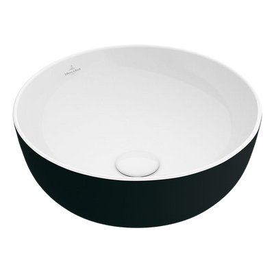 Villeroy & Boch Artis 430mm Round Vessel Basin Coal Black