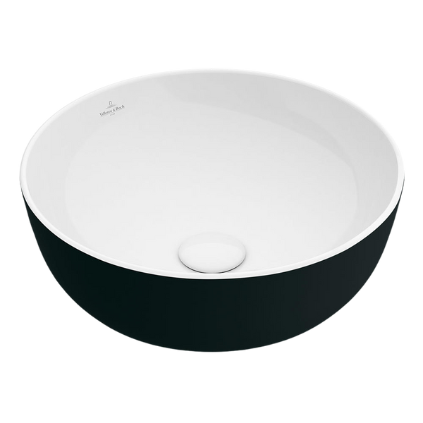 Villeroy & Boch Artis 430mm Round Vessel Basin Coal Black