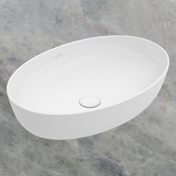 Villeroy & Boch Artis 610mm Oval Vessel Basin Alpine White