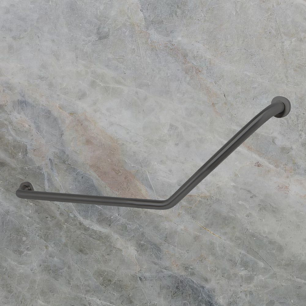 Argent Advantage 450x450mm 140 degree Grab Rail Matte Black