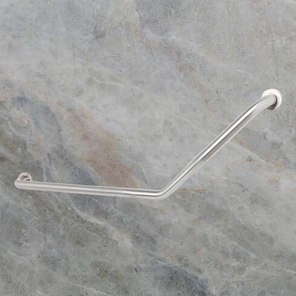 Argent Advantage Care 450x450mm 140 degree Grab Rail stainless Steel