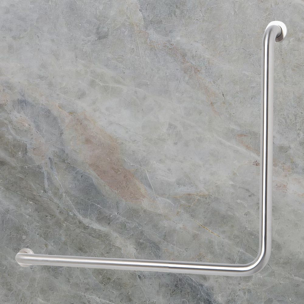 Argent Advantage Care 450x450mm 90 degree Grab Rail Stainless Steel