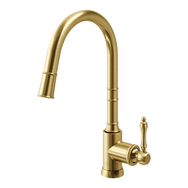Villeroy & Boch Avia 2.0 Kitchen Mixer Pull Out Spray Brushed Gold Lead Free
