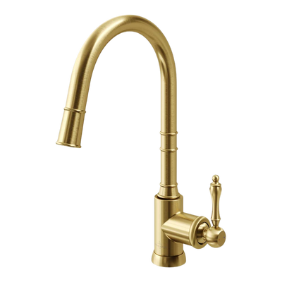 Villeroy & Boch Avia 2.0 Kitchen Mixer Pull Out Spray Brushed Gold Lead Free