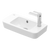 Villeroy & Boch O.Novo 2.0 500mm Rectangular Hand Wash Basin Centre Bowl with Overflow 1 Right Tap Hole Alpine White