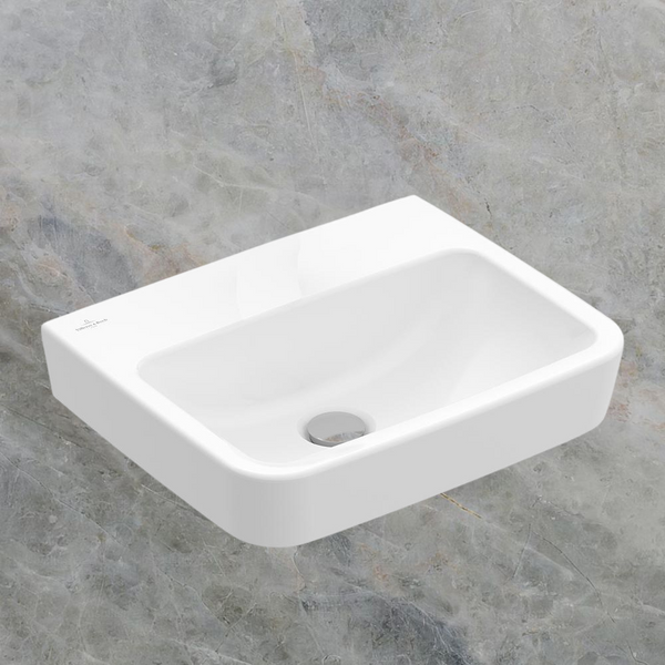 Villeroy & Boch O.Novo 2.0 450mm Rectangular Hand Wash Basin Alpine White