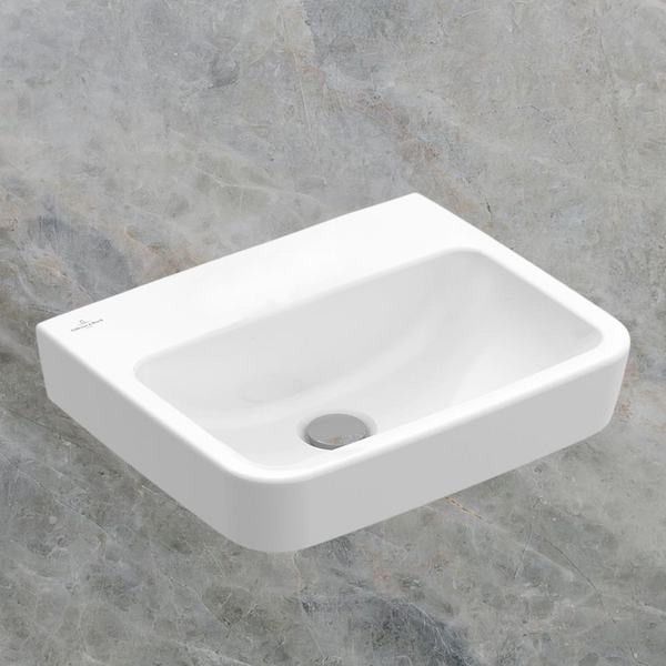 Villeroy & Boch O.Novo 2.0 500mm Rectangular Wall Hung Basin Alpine White