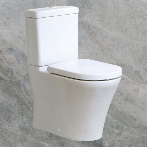 Villeroy & Boch O.Novo 2.0 DirectFlush BTW Bottom Entry Toilet Suite CeramicPlus Alpine White