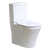 Villeroy & Boch O.Novo 2.0 DirectFlush BTW Rear Entry Toilet Suite with Slim Seat CeramicPlus Alpine White