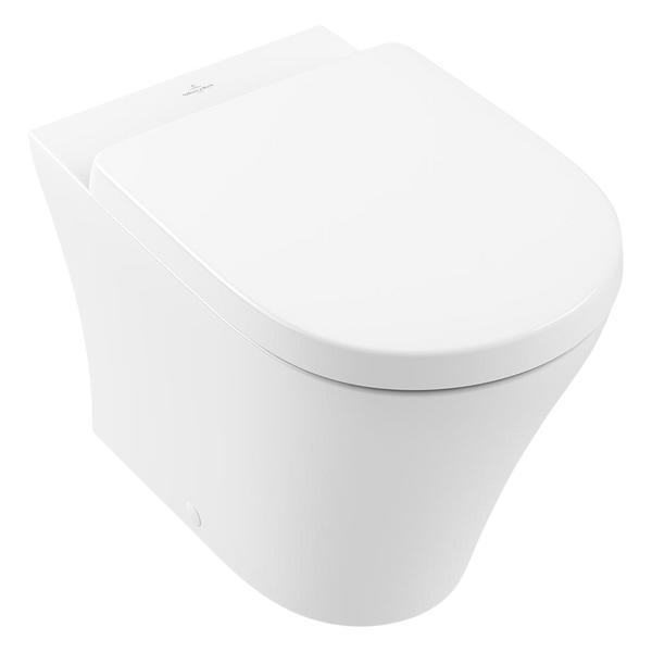 Villeroy & Boch O.Novo 2.0 DirectFlush Wall Faced Toilet Pan and Seat Alpine White