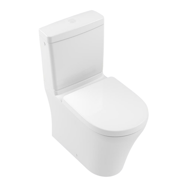 Villeroy & Boch O.Novo Style DirectFlush BTW Toilet Suite CeramicPlus Alpine White