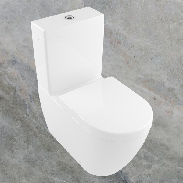 Villeroy & Boch Subway 3.0 TwistFlush BTW Toilet Suite Alpine White
