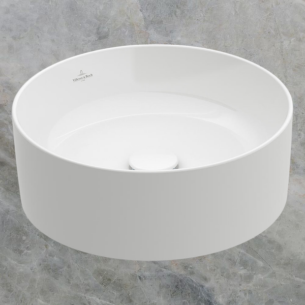 Villeroy & Boch Collaro Round Vessel Basin Alpine White