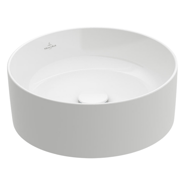 Villeroy & Boch Collaro Round Vessel Basin Alpine White