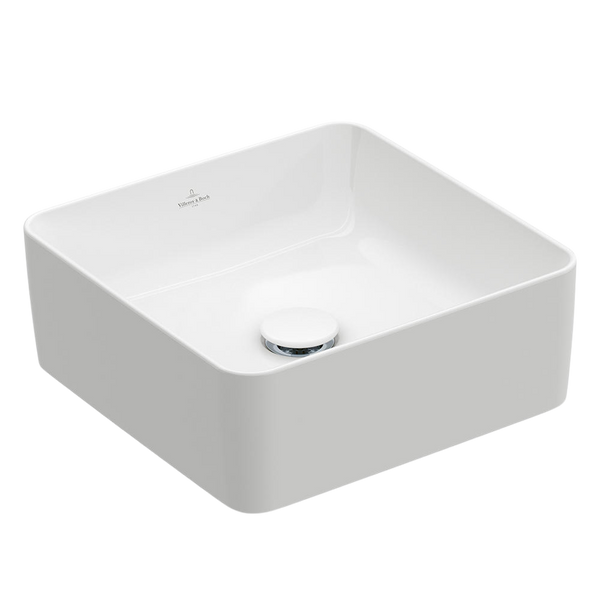 Villeroy & Boch Collaro Square Vessel Basin Alpine White