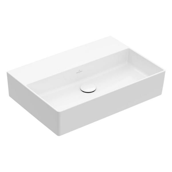 Villeroy & Boch Memento 2.0 600mm Rectangular Wall Hung Basin  Alpine White
