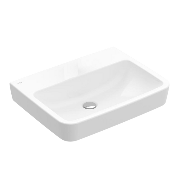 Villeroy & Boch O.Novo 2.0 600mm Rectangular Wall Hung Basin Alpine White