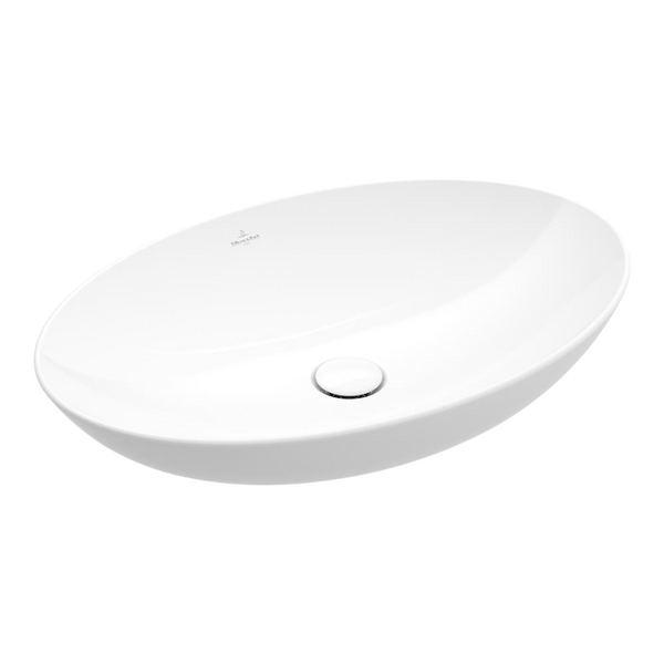 Villeroy & Boch Loop Slim 560mm Oval Vessel Basin White