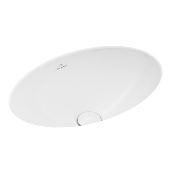 Villeroy & Boch Loop Slim 560mm Oval Under Counter Basin with Overflow Alpine White