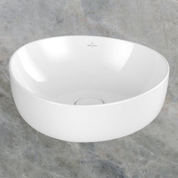 Villeroy & Boch Antao 400mm Vessel Basin Alpine White