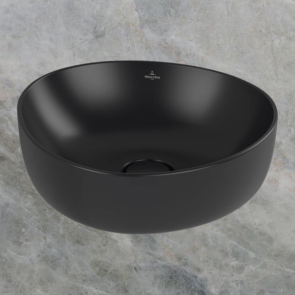 Villeroy & Boch Antao 400mm Vessel Basin Pure Black