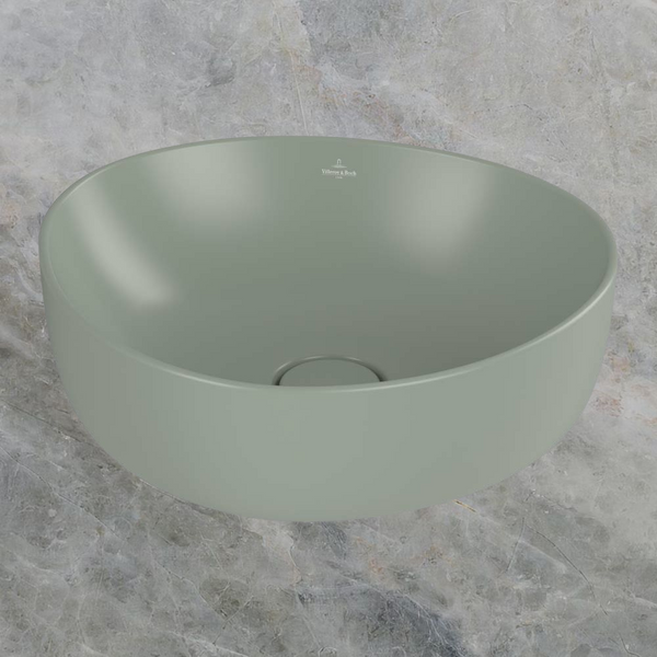 Villeroy & Boch Antao 400mm Vessel Basin Morning Green