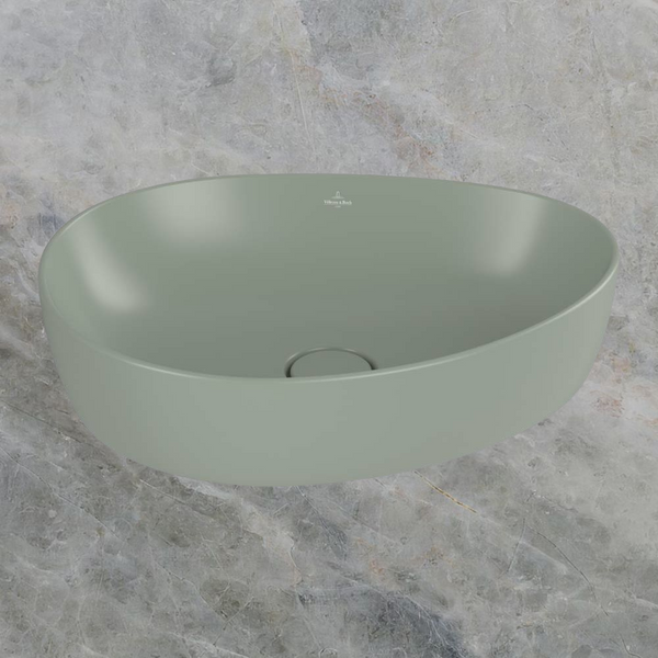 Villeroy & Boch Antao 510mm Vessel Basin Morning Green