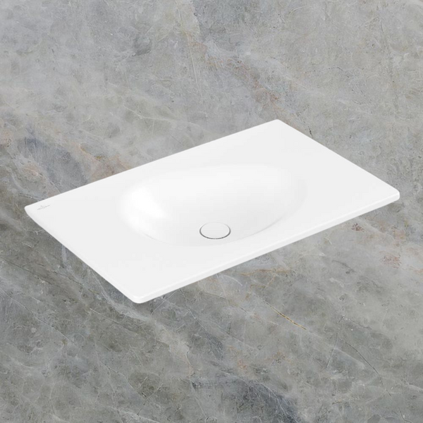Villeroy & Boch Antao 800mm Wall Hung Basin Stone White