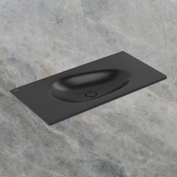 Villeroy & Boch Antao 1000mm Wall Hung Basin Pure Black