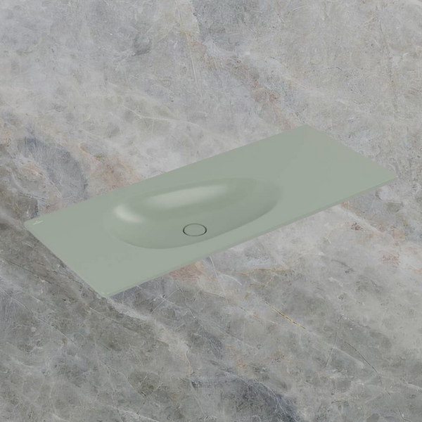 Villeroy & Boch Antao 1200mm Wall Hung Basin Morning Green