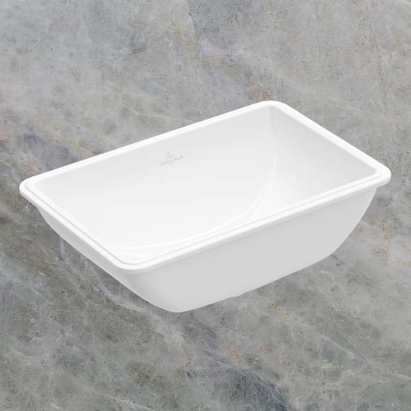 Villeroy & Boch O.Novo 545mm Rectangular Under Counter Basin Alpine White