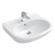 Villeroy & Boch O.Novo 550mm Wall Hung Basin with Overflow 1 Tap Hole Alpine White