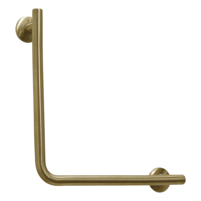 Argent Advantage Designer 450x450mm 90 degree Rail Brushed Gold