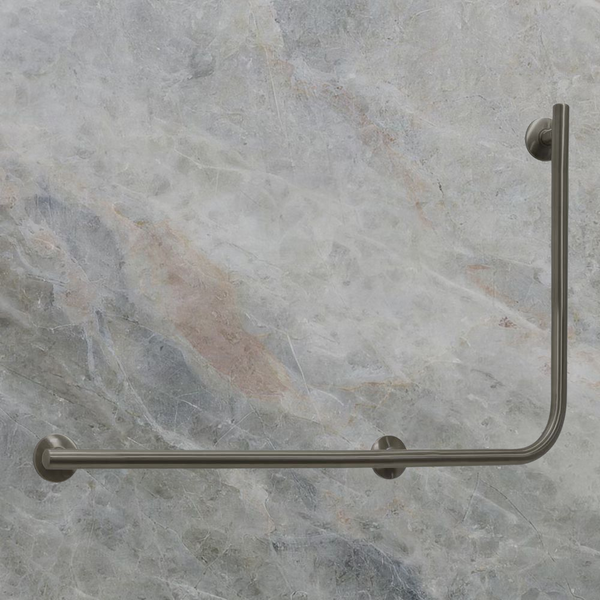 Argent Advantage Designer 600x960mm Left Hand 90 Degree Rail Gunmetal