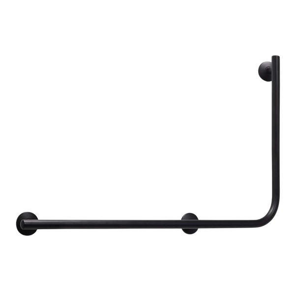 Argent Advantage Designer 600x960mm Left Hand 90 Degree Rail Matte Black