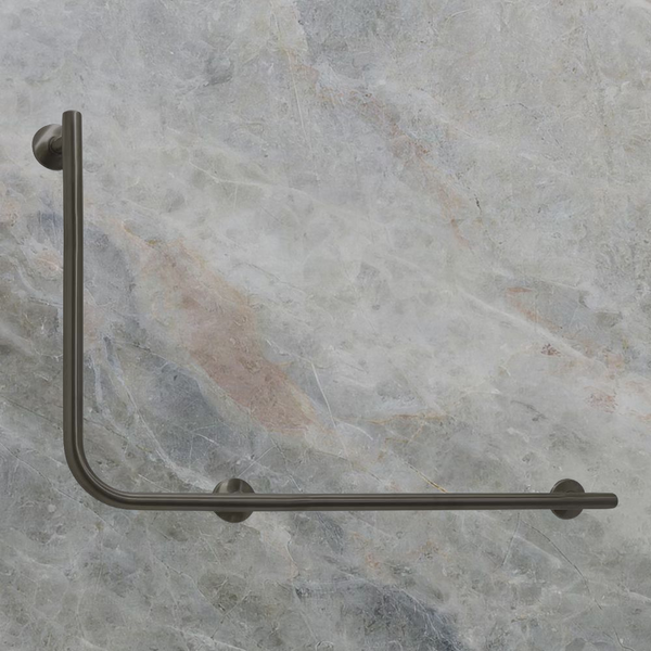 Argent Advantage Designer 600x960mm Right Hand 90 Degree Rail Gunmetal
