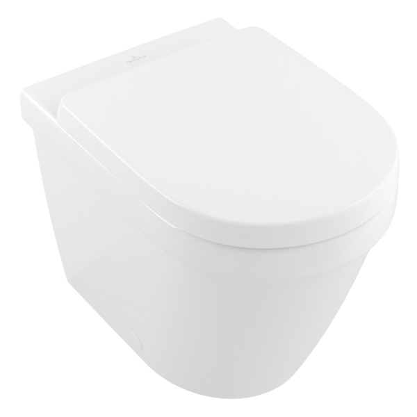 Villeroy & Boch Architectura 2.0 DirectFlush Wall Faced Toilet Pan and Seat CeramicPlus Alpine White