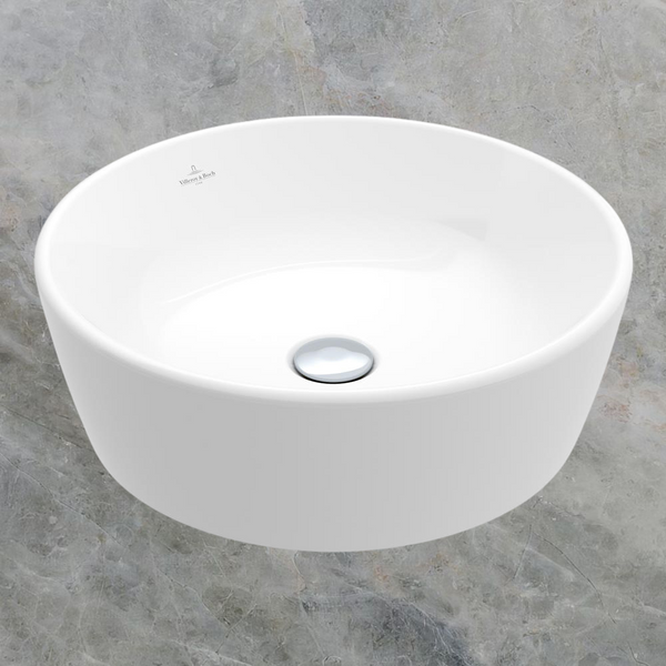 Villeroy & Boch Architectura 2.0 450mm Round Vessel Basin with Overflow Alpine White