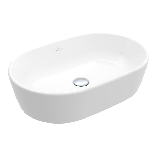Villeroy & Boch Architectura 2.0 600mm Oval Vessel Basin with Overflow Alpine White