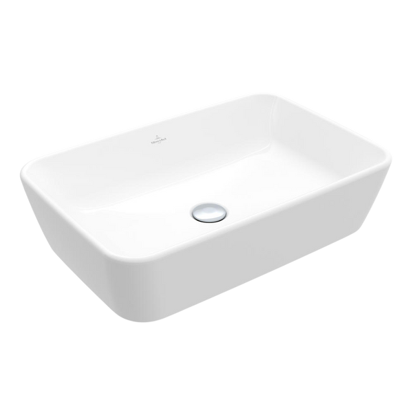 Villeroy & Boch Architectura 2.0 600mm Rectangular Vessel Basin with Overflow Alpine White