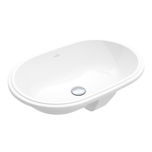 Villeroy & Boch Architectura 2.0 570mm Oval Under Counter Basin with Overflow Alpine White