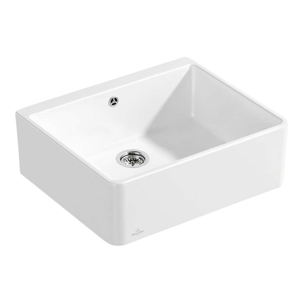 Villeroy & Boch Subway Butler 60X 595mm Rectangular Sink with Overflow Alpine White