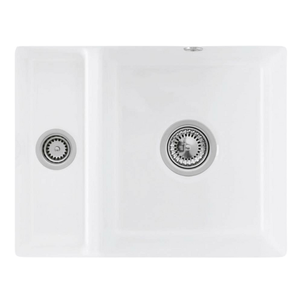 Villeroy & Boch Subway XU 545mm Rectangular 1 and 1/3 Under Counter Sink with Overflow Stone White