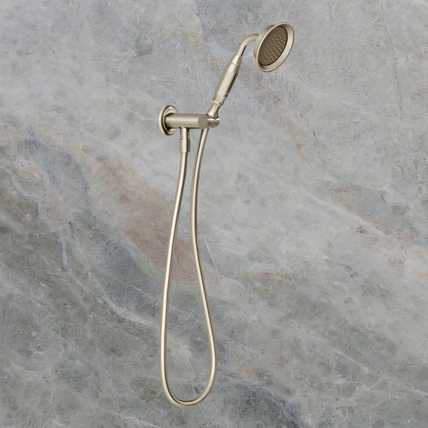 Villeroy & Boch Avia 2.0 Adjustable Hook & Union Shower Set Brushed Nickel