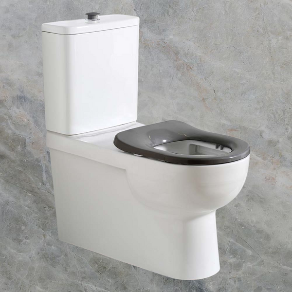 Argent Alto Plus BTW Rear Entry Toilet Suite White